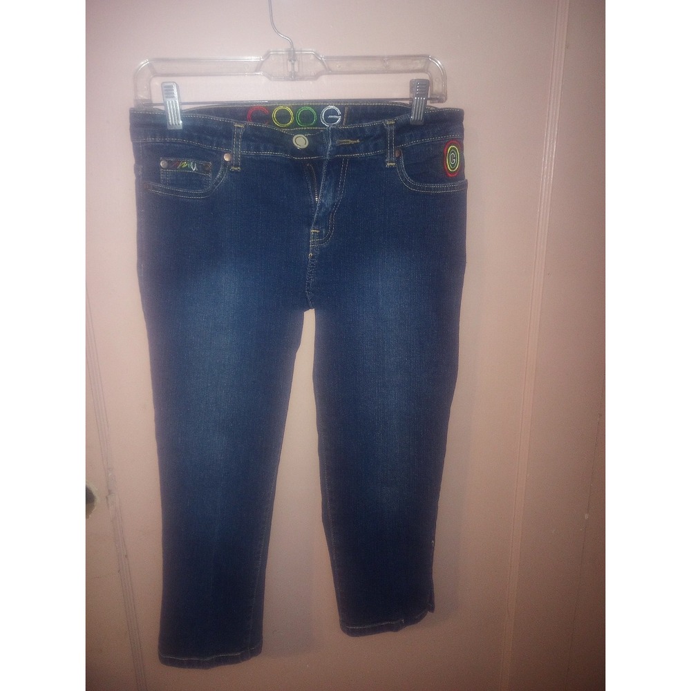 Coogi Capri Y2K embroidered 7/8 women